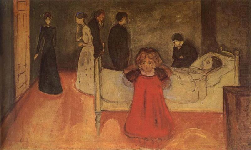 The Death of Mom and Som, Edvard Munch